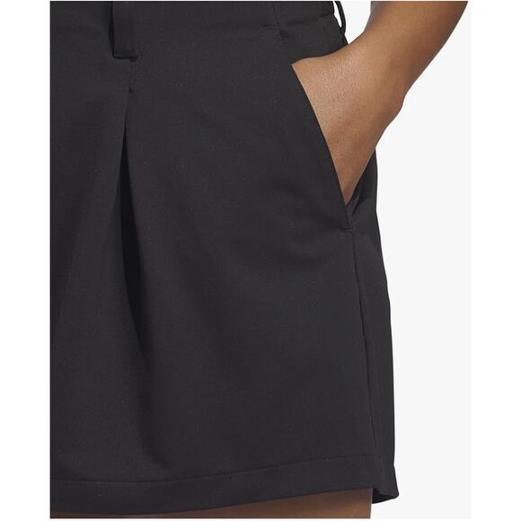 adidas Women’s Go-To Pleated Shorts – Black – Size XL (US 16–18) - Picture 5 of 8